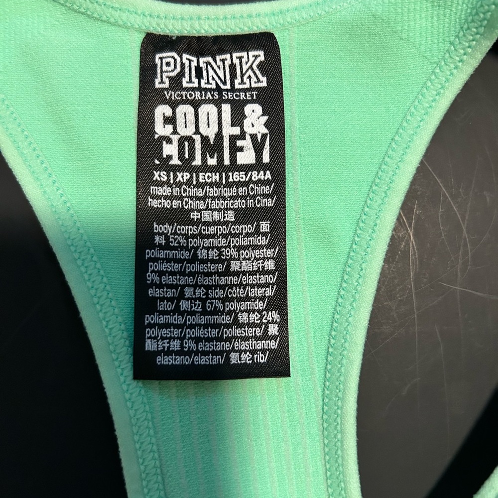 Pink by Victoria Secret Racer Back top - Picture 6 of 8